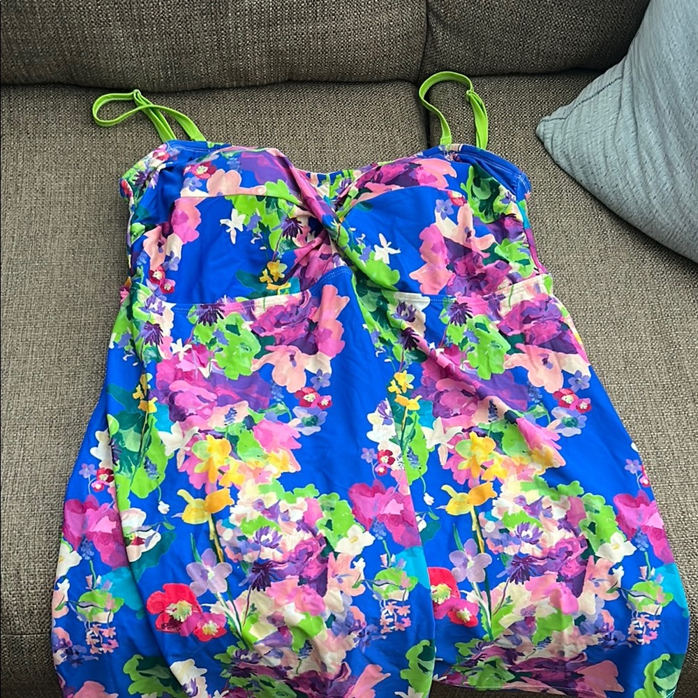 Floral One Piece Swimsuit